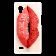 Coque LG Optimus L9 Bouche de femme rouge 50