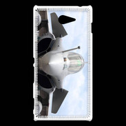 Coque Sony Xperia M2 Rafale Avion de chasse