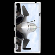 Coque Sony Xperia T3 Rafale Avion de chasse