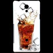 Coque Sony Xperia T Verre de Cola