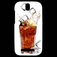Coque HTC One SV Verre de Cola