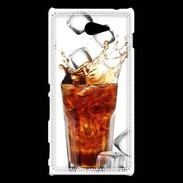 Coque Sony Xperia M2 Verre de Cola