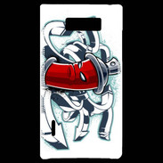 Coque LG Optimus L7 Graffiti Bombe de peinture 5