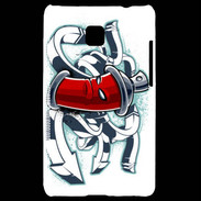 Coque LG Optimus L3 II Graffiti Bombe de peinture 5