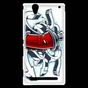 Coque Sony Xperia T2 Ultra Graffiti Bombe de peinture 5