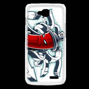 Coque LG L90 Graffiti Bombe de peinture 5