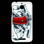 Coque HTC Desire 510 Graffiti Bombe de peinture 5