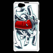 Coque Sony Xperia Z1 Compact Graffiti Bombe de peinture 5