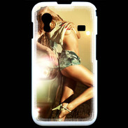 Coque Samsung ACE S5830 Femme sexy Voiture