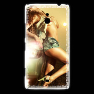 Coque Nokia Lumia 1320 Femme sexy Voiture