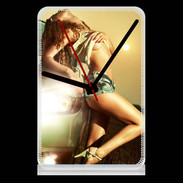 Pendule de bureau Femme sexy Voiture