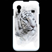 Coque Samsung ACE S5830 Tigre blanc 100