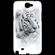 Coque Samsung Galaxy Note 2 Tigre blanc 100