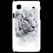 Coque Samsung Galaxy S Tigre blanc 100