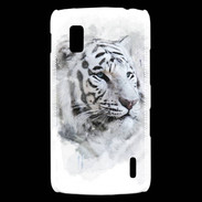 Coque LG Nexus 4 Tigre blanc 100
