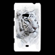Coque Nokia Lumia 625 Tigre blanc 100