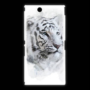 Coque Sony Xpéria Z Ultra Tigre blanc 100