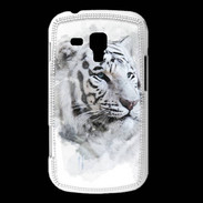 Coque Samsung Galaxy Trend Tigre blanc 100