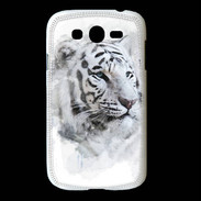 Coque Samsung Galaxy Grand Tigre blanc 100
