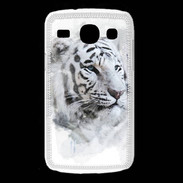 Coque Samsung Galaxy Core Tigre blanc 100