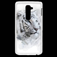 Coque LG G2 Tigre blanc 100
