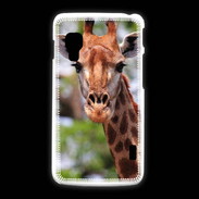 Coque LG L5 2 Portrait d'une Giraffe
