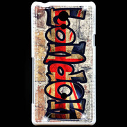 Coque Sony Xperia T London Graffiti 1000