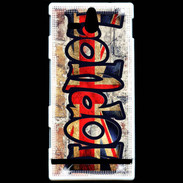 Coque Sony Xperia U London Graffiti 1000