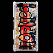 Coque Sony Xperia M London Graffiti 1000