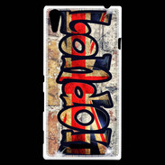 Coque Sony Xperia T3 London Graffiti 1000