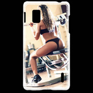 Coque LG Optimus G Musculation féminine 2