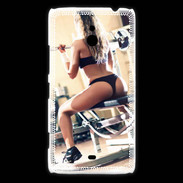 Coque Nokia Lumia 1320 Musculation féminine 2