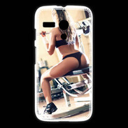 Coque Motorola G Musculation féminine 2