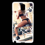 Coque Samsung Galaxy Note 3 Musculation féminine 2