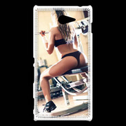 Coque Sony Xperia M2 Musculation féminine 2