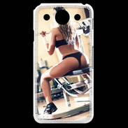 Coque LG G Pro Musculation féminine 2