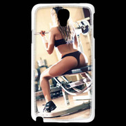 Coque Samsung Galaxy Note 3 Light Musculation féminine 2