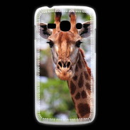 Coque Samsung Galaxy Ace3 Portrait d'une Giraffe