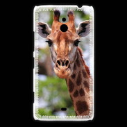 Coque Nokia Lumia 1320 Portrait d'une Giraffe