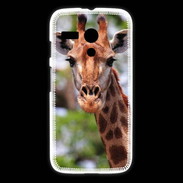 Coque Motorola G Portrait d'une Giraffe