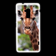 Coque HTC One Max Portrait d'une Giraffe