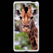 Coque LG F6 Portrait d'une Giraffe