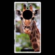 Coque Nokia Lumia 830 Portrait d'une Giraffe