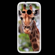 Coque HTC One Mini 2 Portrait d'une Giraffe