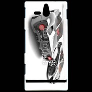 Coque Sony Xperia U Prototype de voiture 755