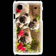 Coque Samsung Galaxy S Trio de chiots Carlin