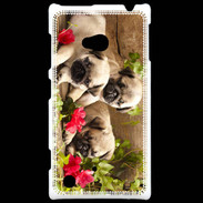 Coque Nokia Lumia 720 Trio de chiots Carlin