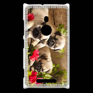 Coque Nokia Lumia 925 Trio de chiots Carlin