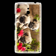 Coque Nokia Lumia 1320 Trio de chiots Carlin
