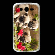 Coque Samsung Galaxy Grand Trio de chiots Carlin